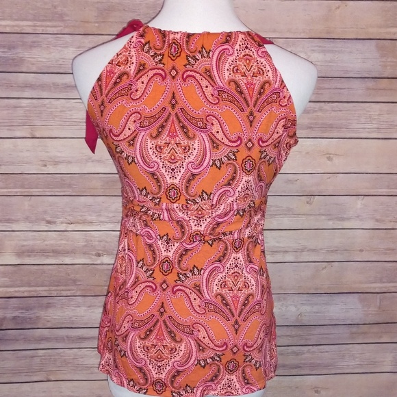 < Ann Taylor > Paisley Top - Picture 2 of 7